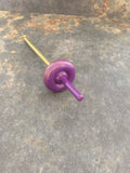 Purple Posy Mini Drop Spindle