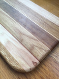 Long Medium Oak and Maple Bread Board XXIII