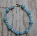 Insouciant Studios Harbour Bracelet Sterling Silver and Amazonite