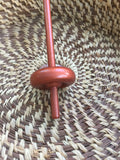 Rosy Copper Mini Bottom Whorl Drop Spindle