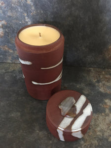 Rustic Soy &Bee Treasure Candle
