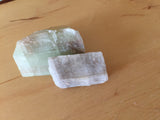 Pair of Zoned Calcite Mineral Specimen Small
