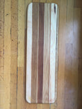 Long Medium Oak and Maple Bread Board XXIII