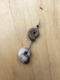 Insouciant Studios Sterling Pyrite Ammonite Pendant