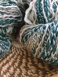 Insouciant Studios Hand Spun Wool Silk Yarn Field