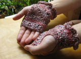 Insouciant Studios Hibiscus Lace Mitts