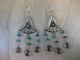 Insouciant Studios Bellflower Earrings Emerald