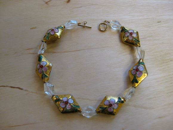 Insouciant Studios Blooming Bracelet Citrine and Amethyst
