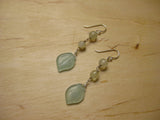 Insouciant Studios Pastel Earrings Prehnite and Chalcedony
