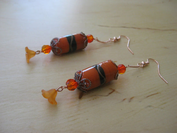 Autumn Lantern Earrings