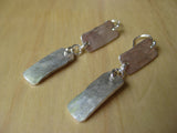 Insouciant Studios Hammered Earrings Recycled Sterling Silver