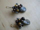 Cora Fossil Coral Earrings
