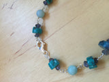 Insouciant Studios Waterside Bracelet Natural Turquoise and Amazonite