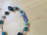 Insouciant Studios Waterside Bracelet Natural Turquoise and Amazonite